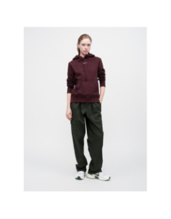 Sweat à capuche nsw phoenix fleece bordeaux femme - Nike