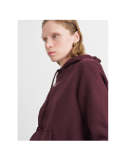 Sweat à capuche nsw phoenix fleece bordeaux femme - Nike