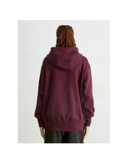 Sweat zippé à capuche nsw phoenix bordeaux femme - Nike