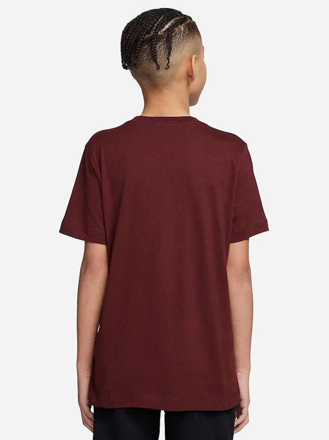 T-shirt à manches courtes emb futura bordeaux enfant - Nike
