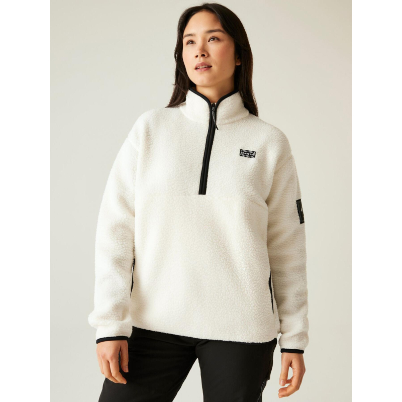 Polaire slide out blanc femme - Aulp