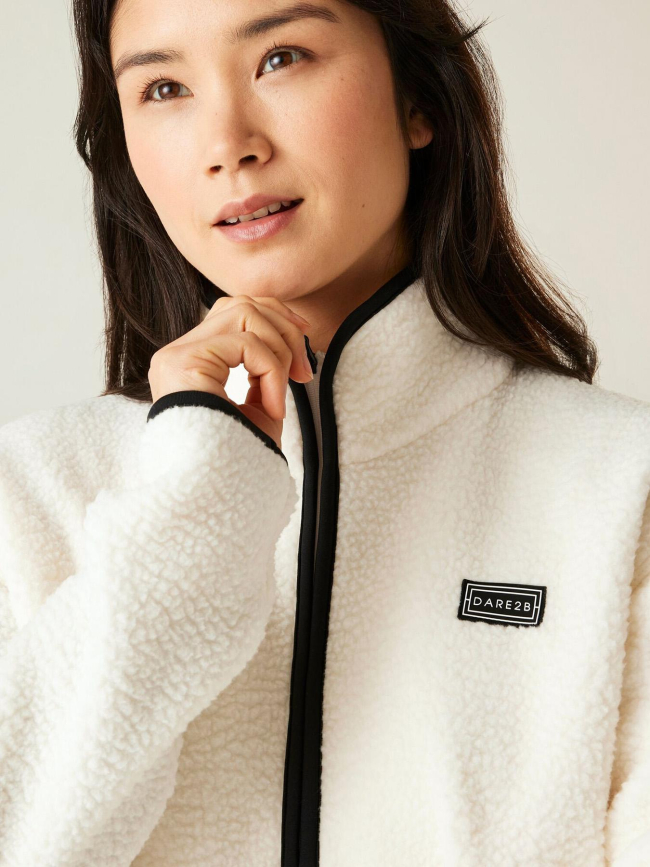 Polaire slide out blanc femme - Aulp