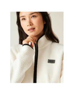 Polaire slide out blanc femme - Aulp