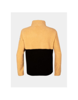 Veste polaire sherpa seconde couche beige et noir homme - Aulp