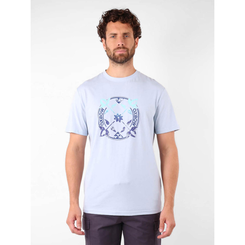 T-shirt à manches courtes unfaded bleu clair homme - Oxbow