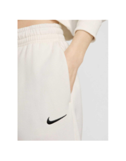 Pantalon jogging oversize nws phoenix fleece écru femme - Nike