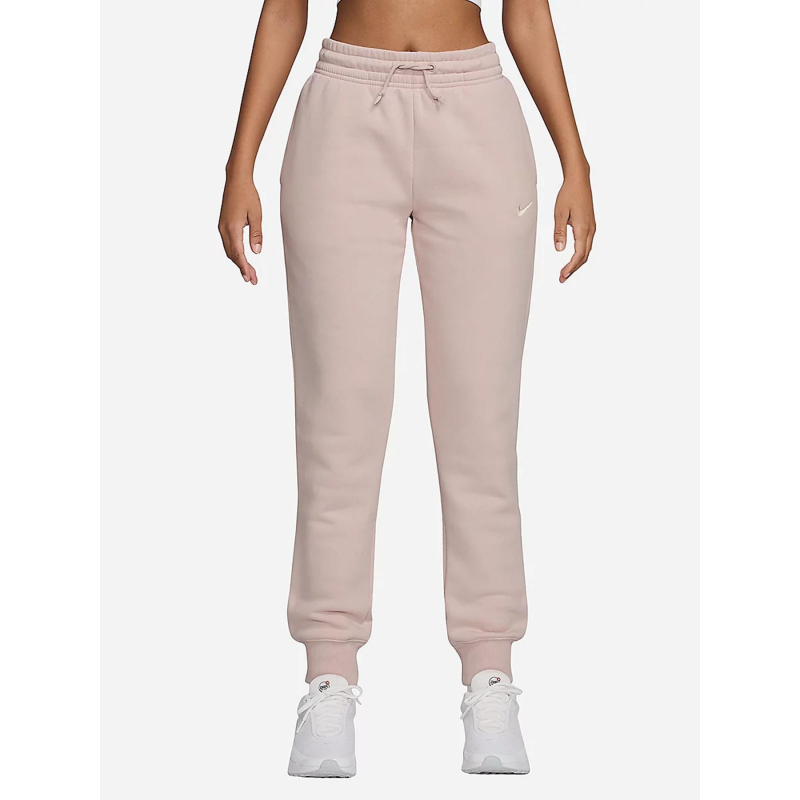 Pantalon jogging phoenix fleece rose clair femme - Nike
