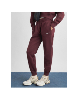 Pantalon jogging phoenix fleece bordeaux femme - Nike