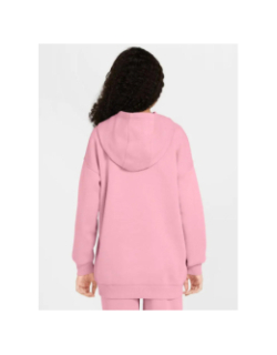 Sweat à capuche oversize nsw club fleece rose fille - Nike