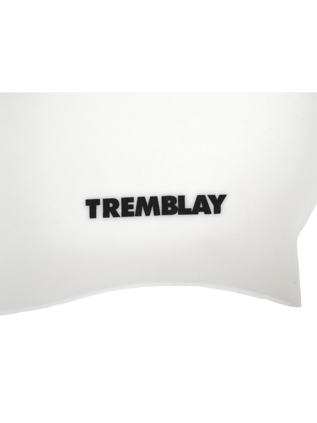 Bonnet de bain natation uni blanc - Tremblay