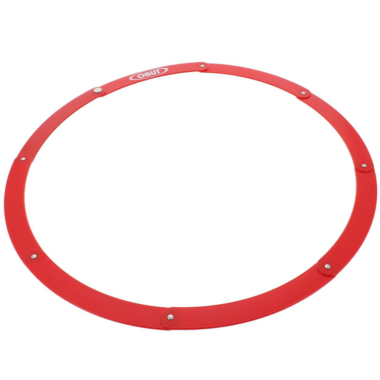 Cercle de pétanque pliant rouge - Obut