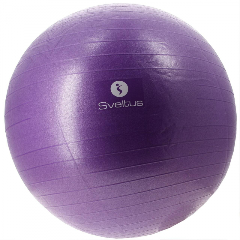 Balle de gym pvc diam 75 cm violet - Sveltus