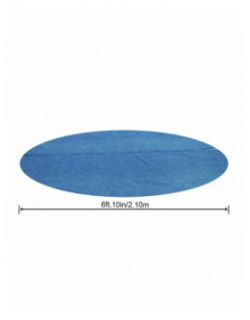 Bâche solaire ronde de 2,10 mètres - 58060 - Bestway
