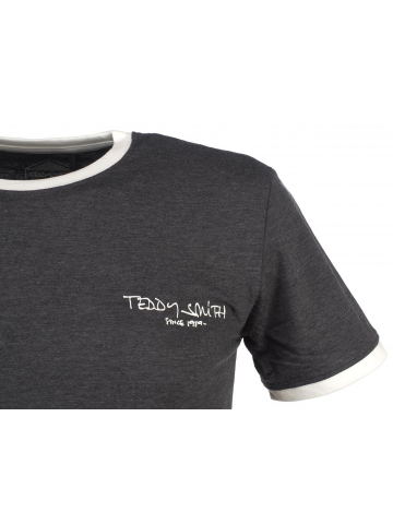 T-shirt the tee gris anthracite homme - Teddy Smith