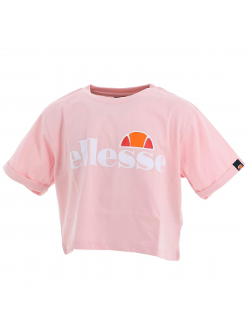 T-shirt sport crop nicky rose fille - Ellesse