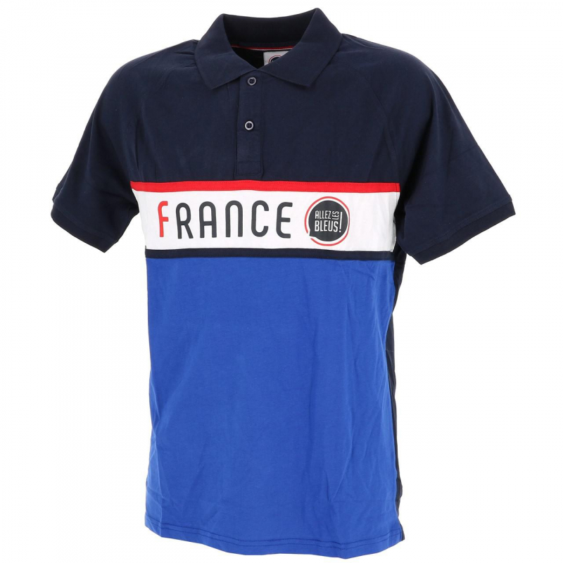 Polo france allez les bleus bleu marine homme -Allez Les Bleus