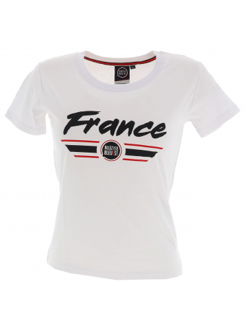 T-shirt allez les bleus blanc femme - Allez Les Bleus