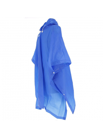 Poncho de pluie à capuche bleu - Treeker 9