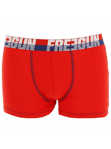 Pack 2 boxers rouge/noir homme - Freegun