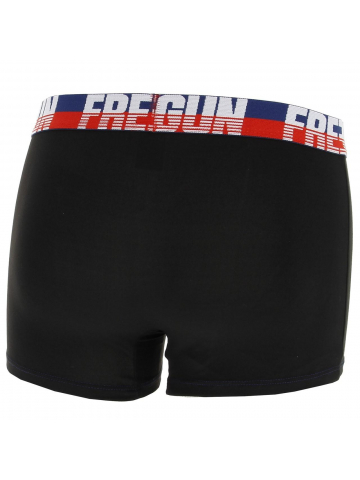 Pack 2 boxers rouge/noir homme - Freegun