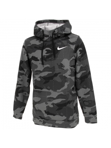 Sweat à capuche camouflage noir homme - Nike
