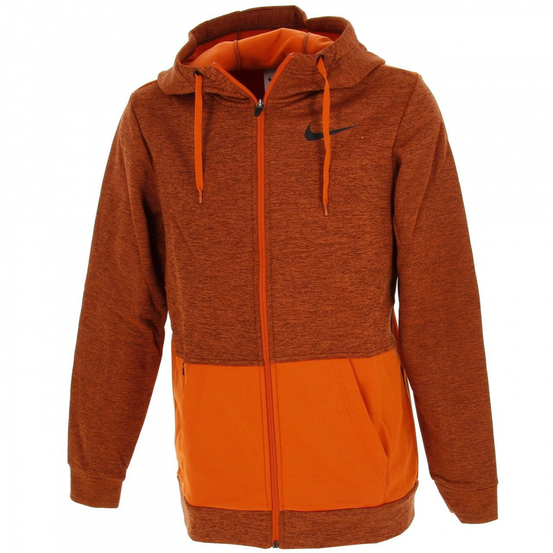 Veste à capuche therma orange homme - Nike
