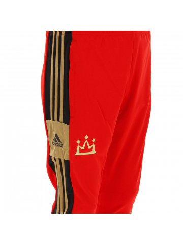 Jogging de football couronne Salah rouge homme - Adidas