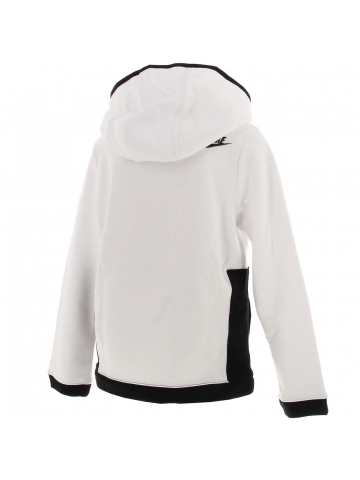 Sweat à capuche nsw amplify blanc/noir enfant - Nike