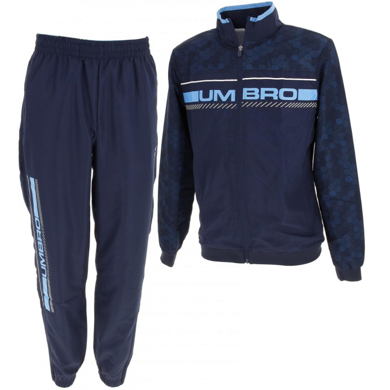 Survêtement veste pant bleu homme - Umbro