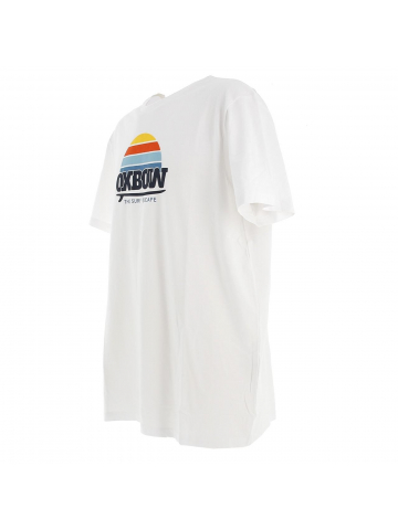 T-shirt tekso vintage blanc homme - Oxbow