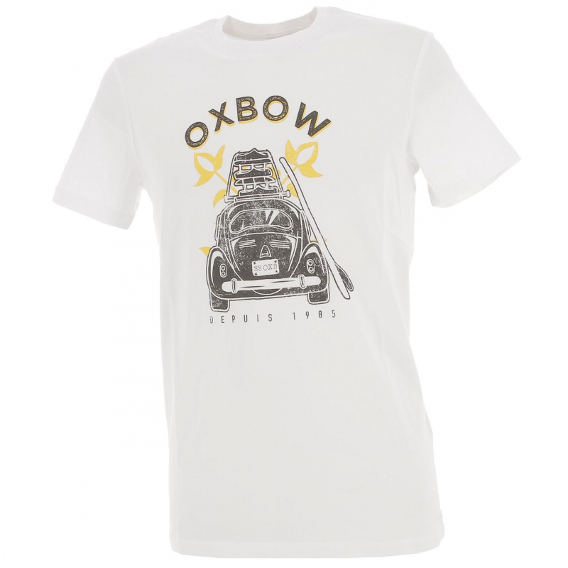 T-shirt tamiso coccinelle blanc homme - Oxbow