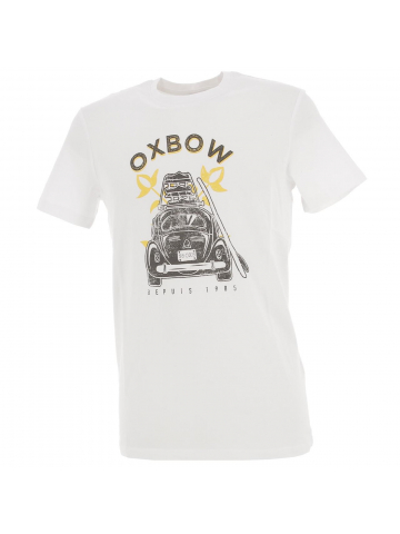 T-shirt tamiso coccinelle blanc homme - Oxbow