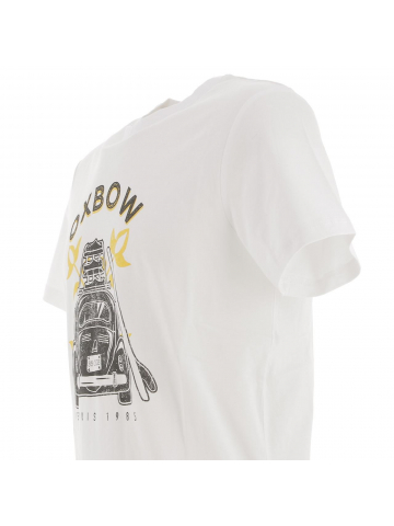 T-shirt tamiso coccinelle blanc homme - Oxbow