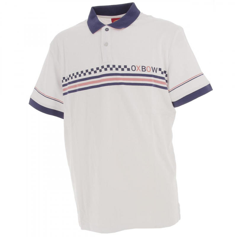 Polo neboss blanc homme - Oxbow