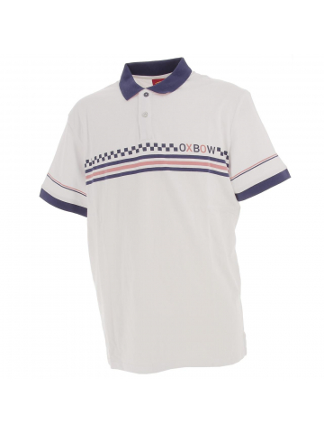 Polo neboss blanc homme - Oxbow