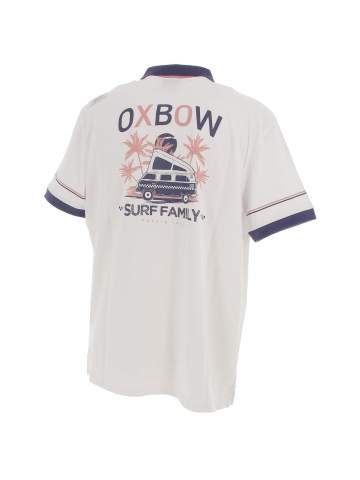 Polo neboss blanc homme - Oxbow