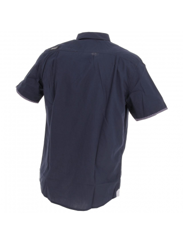 Chemise manches courtes carlow bleu marine homme - Oxbow