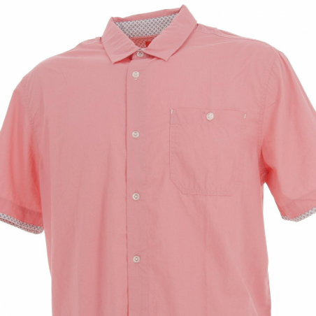 Chemisier Rose Oxbow Taille 34 - En Coton, Manches Raglan, Occasion Très Bon état