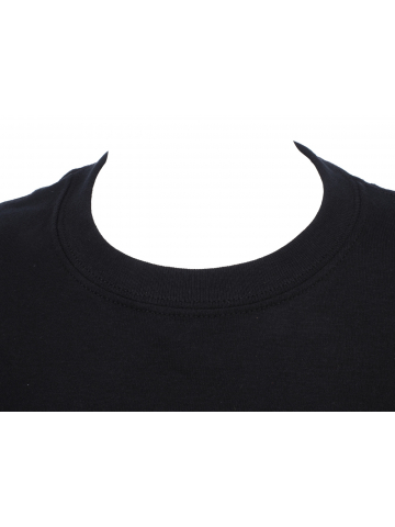 T-shirt basic uni heavy noir enfant - Gildan