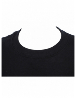 T-shirt basic uni heavy noir enfant - Gildan
