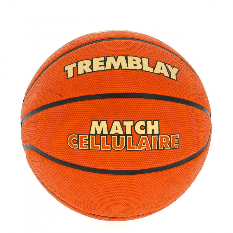 Ballon de basketball match cellulaire orange - Tremblay