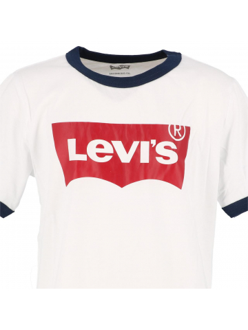 T-shirt batwing ringer blanc enfant - Levi's