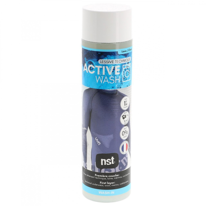 Lessive vêtements techniques active wash 250ml - Nst