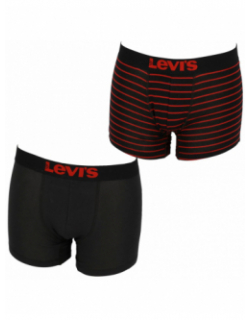 Pack 2 boxers vintage stripe noir  homme - Levi's