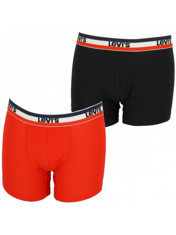 Pack 2 boxers rouge homme - Levi's