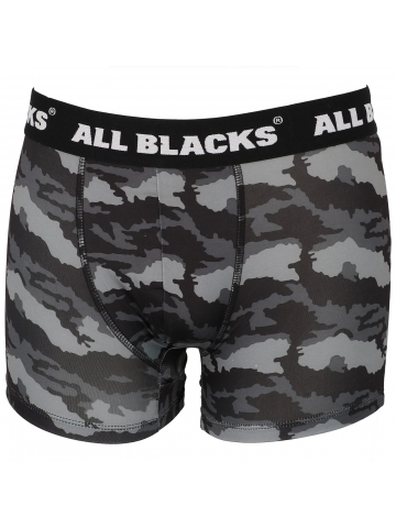 Boxer all blacks noir/gris homme - Freegun