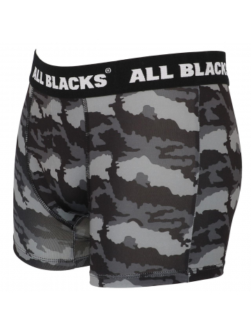 Boxer all blacks noir/gris homme - Freegun