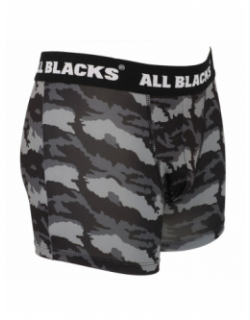Boxer all blacks noir/gris homme - Freegun