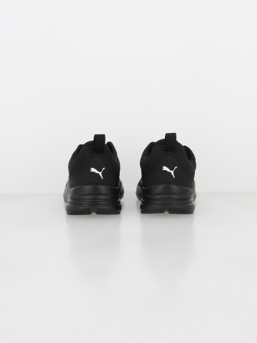 Chaussures running wired noir enfant - Puma