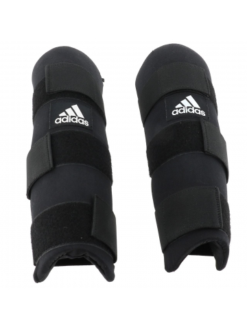 Protèges tibias sport de combat intensif noir - Adidas